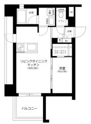 リシャール川崎THE WESTの間取り画像