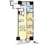 ネベル仙台一番町recentの間取り画像