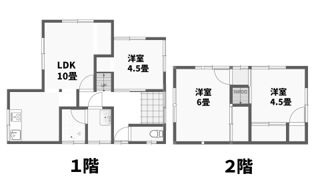熊谷市柿沼物件の間取り画像