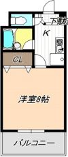 鳥山マンションⅡの間取り画像