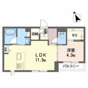 Parfait日ノ下の間取り画像
