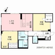 シャーメゾンCoCoの間取り画像