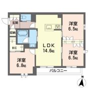 メゾン ド ソラーナの間取り画像
