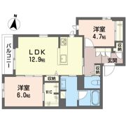 メゾン ド ソラーナの間取り画像