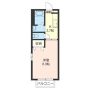 北浦壱番館の間取り画像