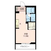 コンフォート住吉Bの間取り画像