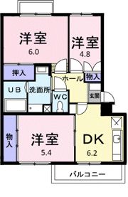 ロイヤルヒルズの間取り画像