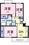 ロイヤルヒルズの間取り画像