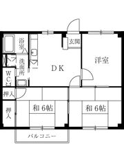 カサグラシアAの間取り画像