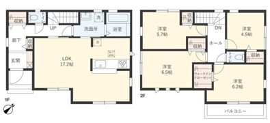 Sumai－to船橋市三咲05の間取り画像