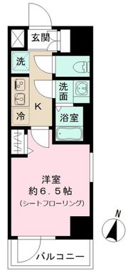N－stage 平塚IIの間取り画像