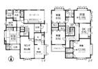 高砂4丁目戸建賃貸の間取り画像