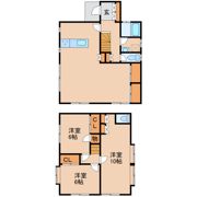 室の木町澤田様貸家の間取り画像