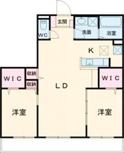 西光地レジデンス別館北の間取り画像