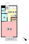パルティール Cの間取り画像
