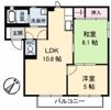 コスモタウン森岡Ⅱ A棟の間取り画像