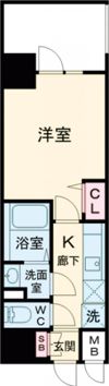 ソルメルディア神戸MJCの間取り画像