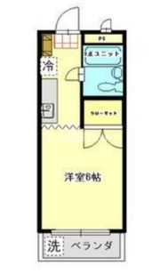 キャッスルタカミの間取り画像