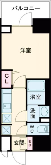 ソルメルディア神戸MJCの間取り画像