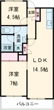 第2サンライフの間取り画像
