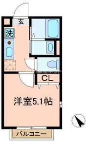グランノーブル鶴見の間取り画像