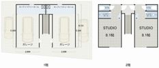 AZTO桶川 C・Dの間取り画像