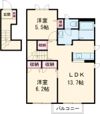 シャルマンSの間取り画像