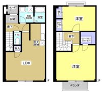 ブレシドBの間取り画像
