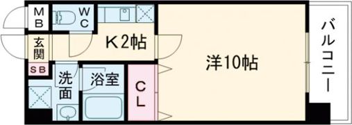 インプルーブKKの間取り画像