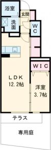 アルレーヌ恵比須の間取り画像