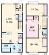 メゾンドソレイユ平野東IIの間取り画像
