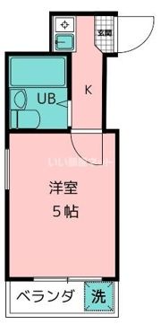 ニチエーイン立川の間取り画像