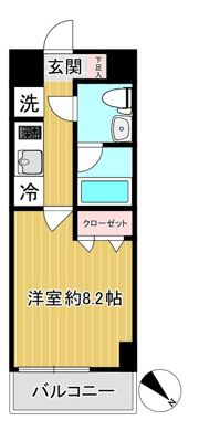 SHOKEN Residence横浜生麦Ⅱの間取り画像