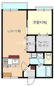 ビバライフとこなみ Bの間取り画像