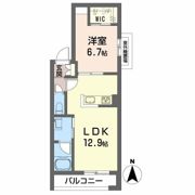 天神山パークメゾンの間取り画像