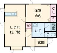 アイバリー西桔梗の間取り画像