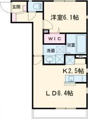 西光地レジデンス別館南の間取り画像