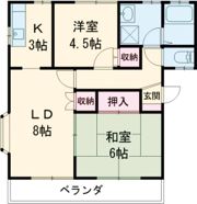 メゾン・ドゥ・フルールの間取り画像
