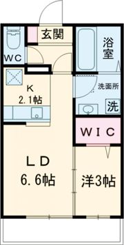 西光地レジデンス別館南の間取り画像