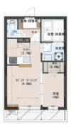 西光地レジデンス別館南の間取り画像