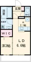 西光地レジデンス別館南の間取り画像