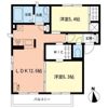 パルフェBの間取り画像