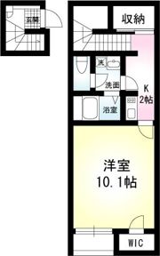 カーサ フローレスの間取り画像