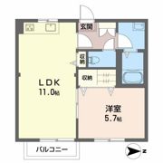 ポローニア Aの間取り画像