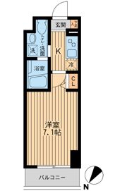 HF関内レジデンスの間取り画像
