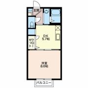 ディアスちから Bの間取り画像