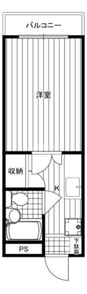 フジコーポかしわ台の間取り画像