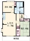 メゾンドール山手の間取り画像