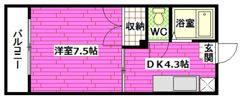 セフィラ矢野東の間取り画像