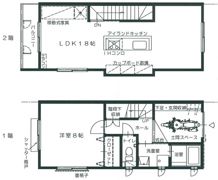 メゾンソレイユC棟の間取り画像